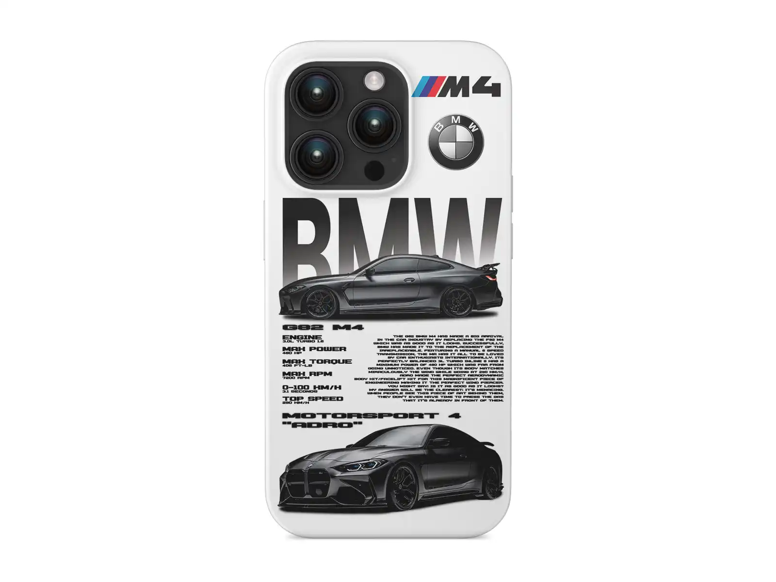 BMW iPhone Case Luxury Premium Feel 